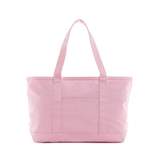 Medium Tote, Coated Canvas, Peony