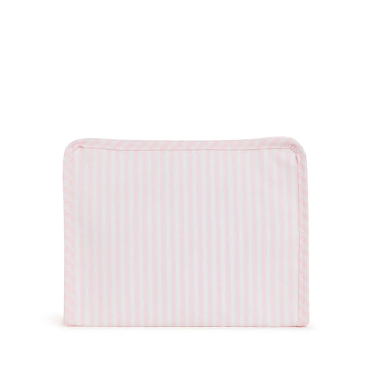 Roadie Medium Zip Pouch, Pimlico Stripe Pink