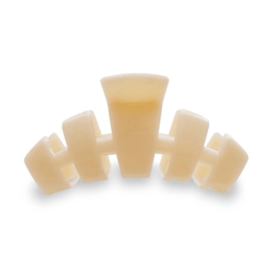 Almond Beige Classic Hair Clip Medium