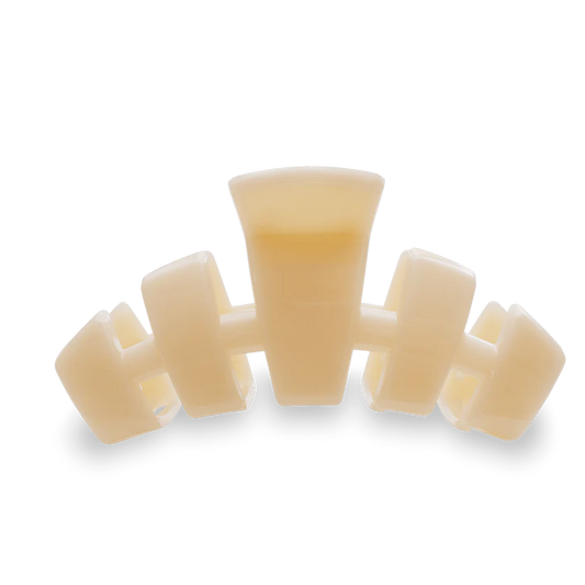 Almond Beige Classic Hair Clip Medium