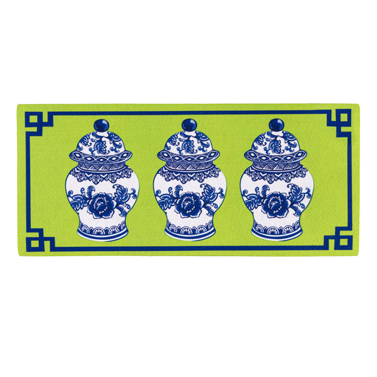 Chinoiserie Welcome Sassafras Switch Mat