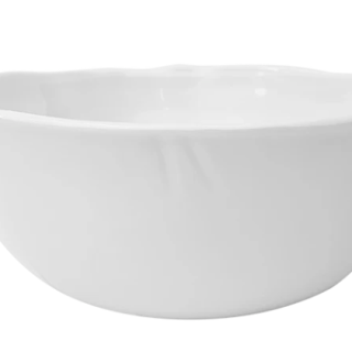 9in Medium Stacking Bowl, Cream