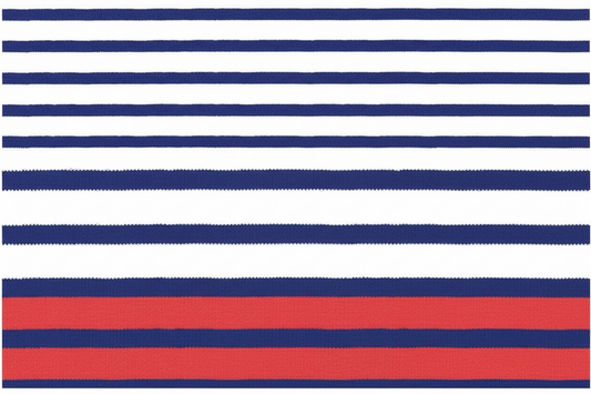 Paper Cocktail Napkins, Breton Stripe Red,White and Blue