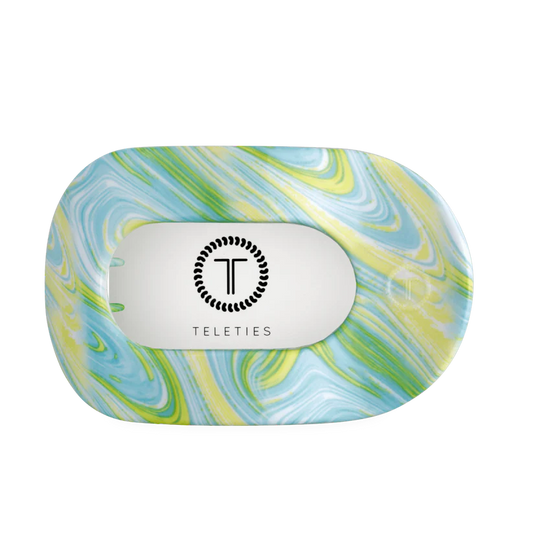By the Sea Shore, Flat Round Hair Clip Large