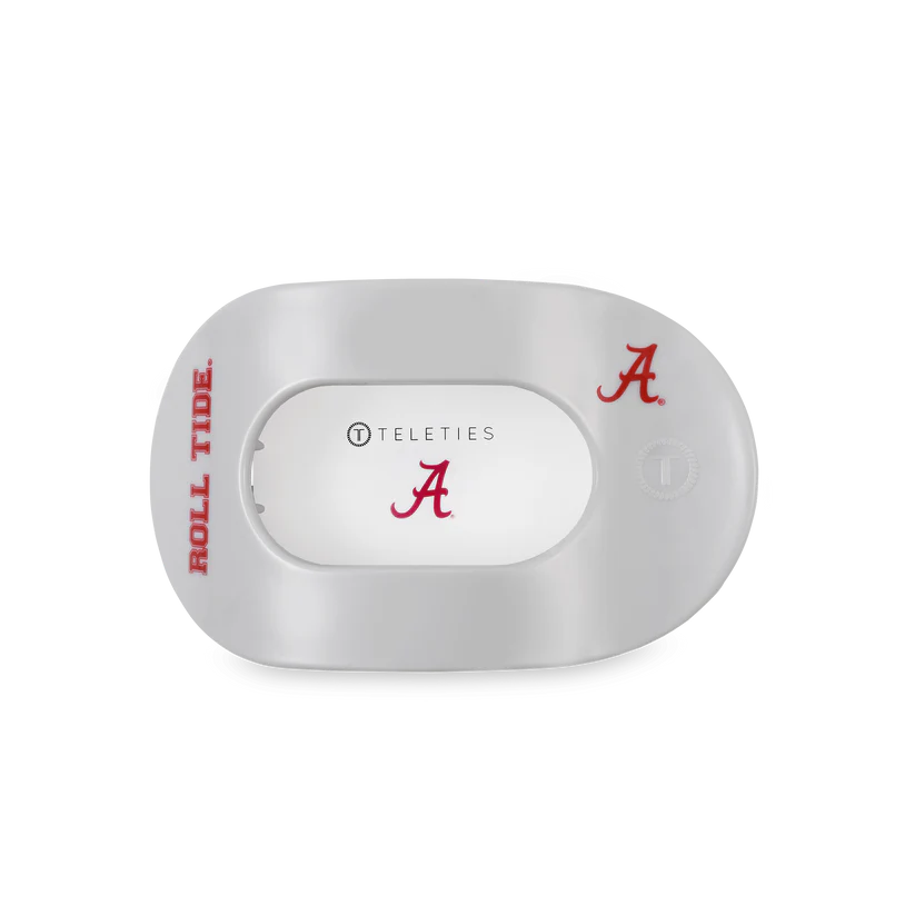 Roll Tide! Flat Round Hair Clip Medium