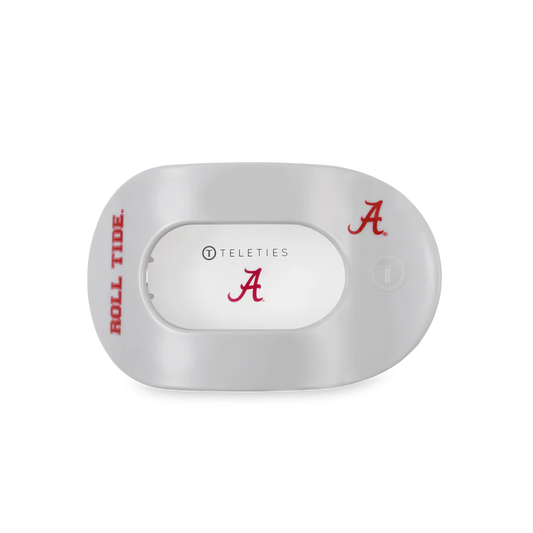 Roll Tide! Flat Round Hair Clip Medium