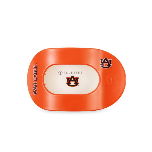 War Eagle! Flat Round Hair Clip Medium