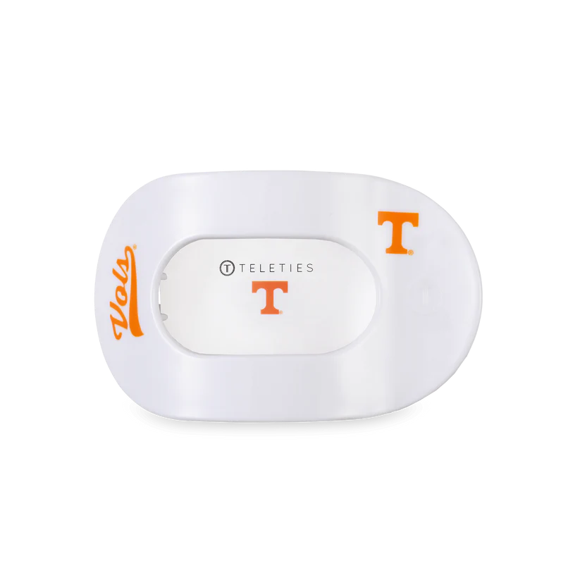 Go Vols! Flat Round Hair Clip Medium