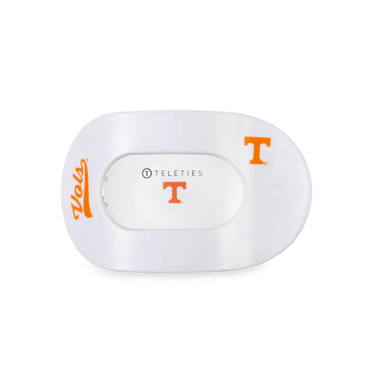 Go Vols! Flat Round Hair Clip Medium