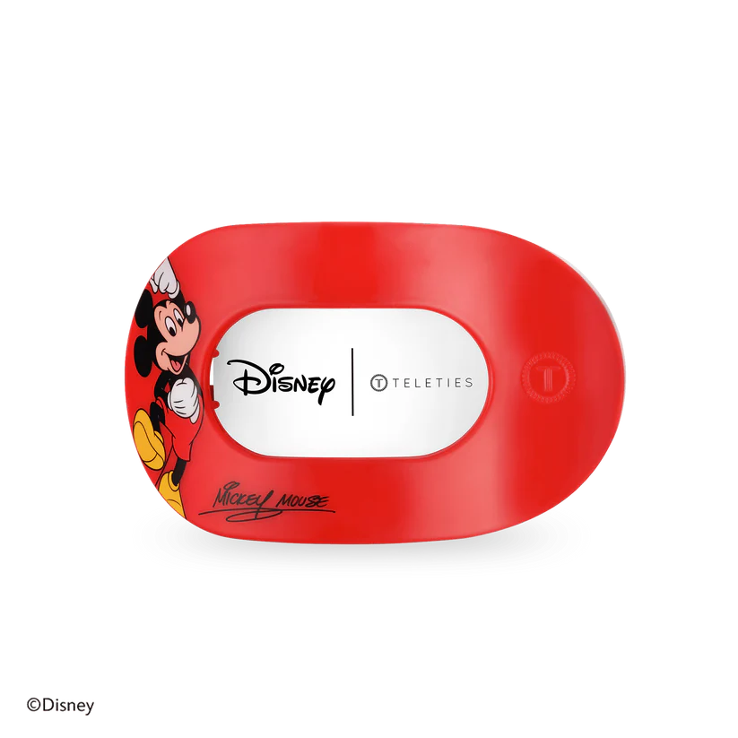 Mickey Mouse, Flat Round Hair Clip Medium