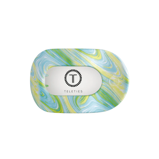 By the Sea Shore, Flat Round Hair Clip Medium