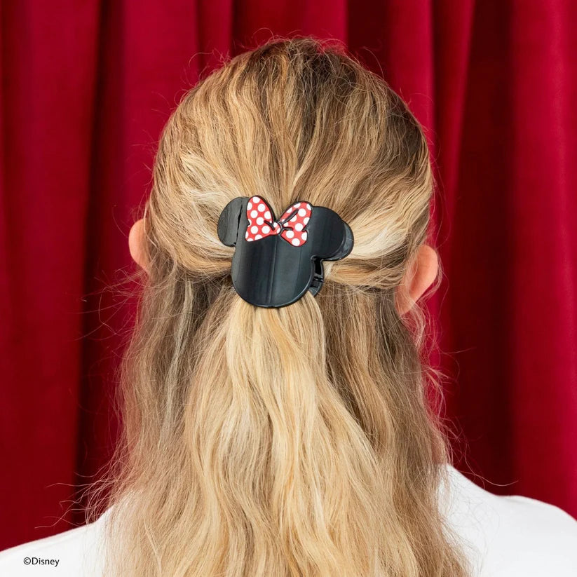 Minnie Mouse Shaped Flat Hair Clip Tiny