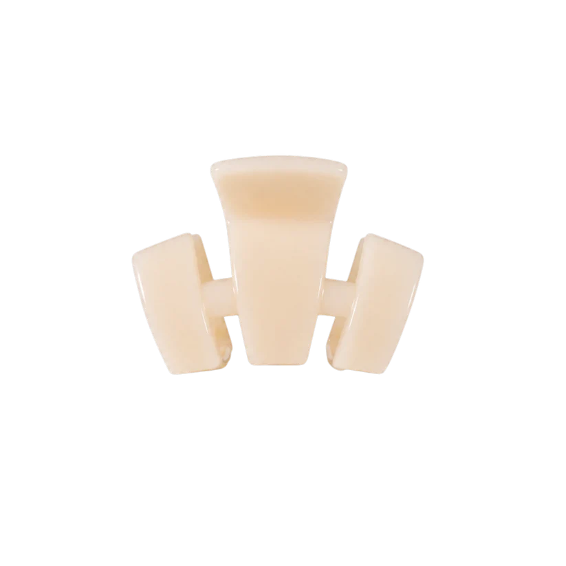 Almond Beige Classic Claw Clip Petite
