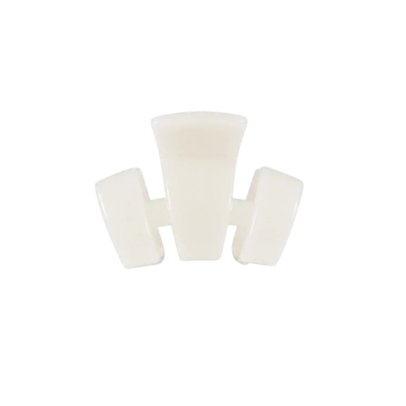 Coconut White Classic Claw Clip Petite