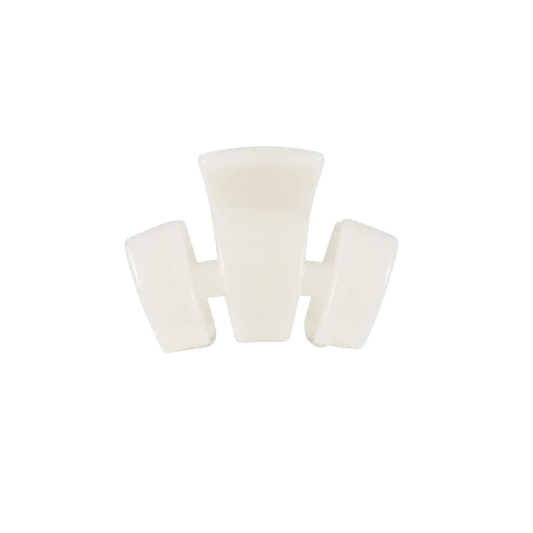 Coconut White Classic Claw Clip Petite