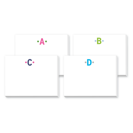 Initial Dittie Notepads