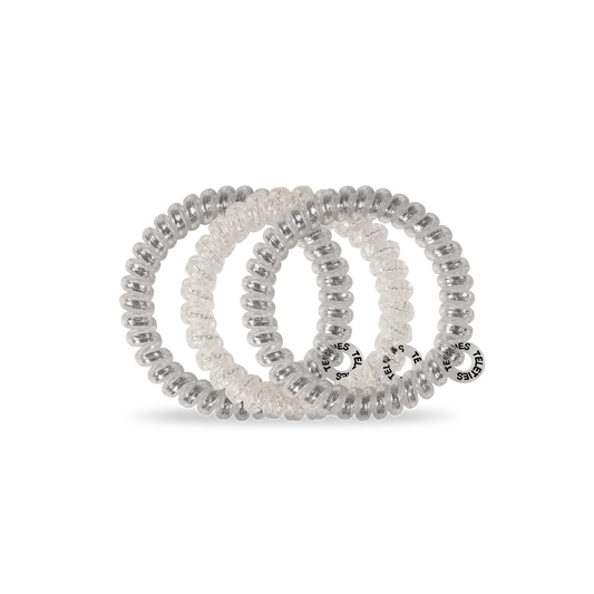 Silver Slay Hair Ties Small