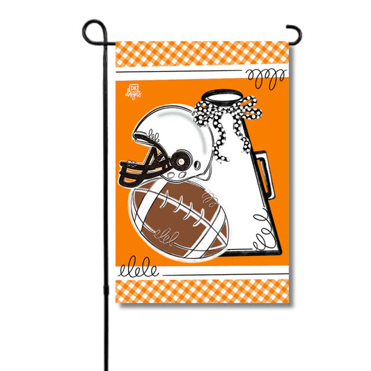 Garden Glam, Orange and White Game Day