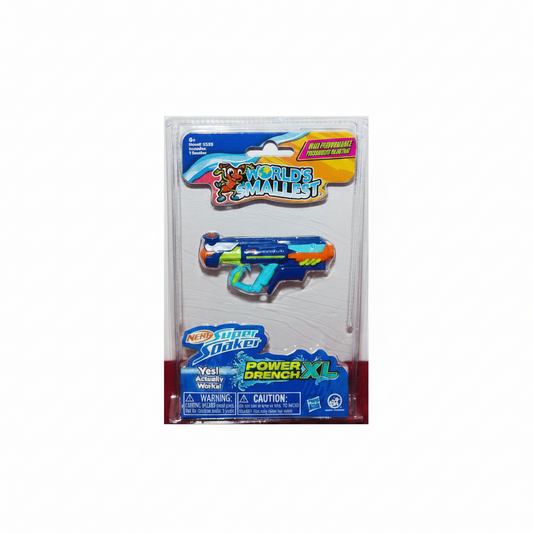 Worlds Smallest Super Soaker and Nerf Blaster