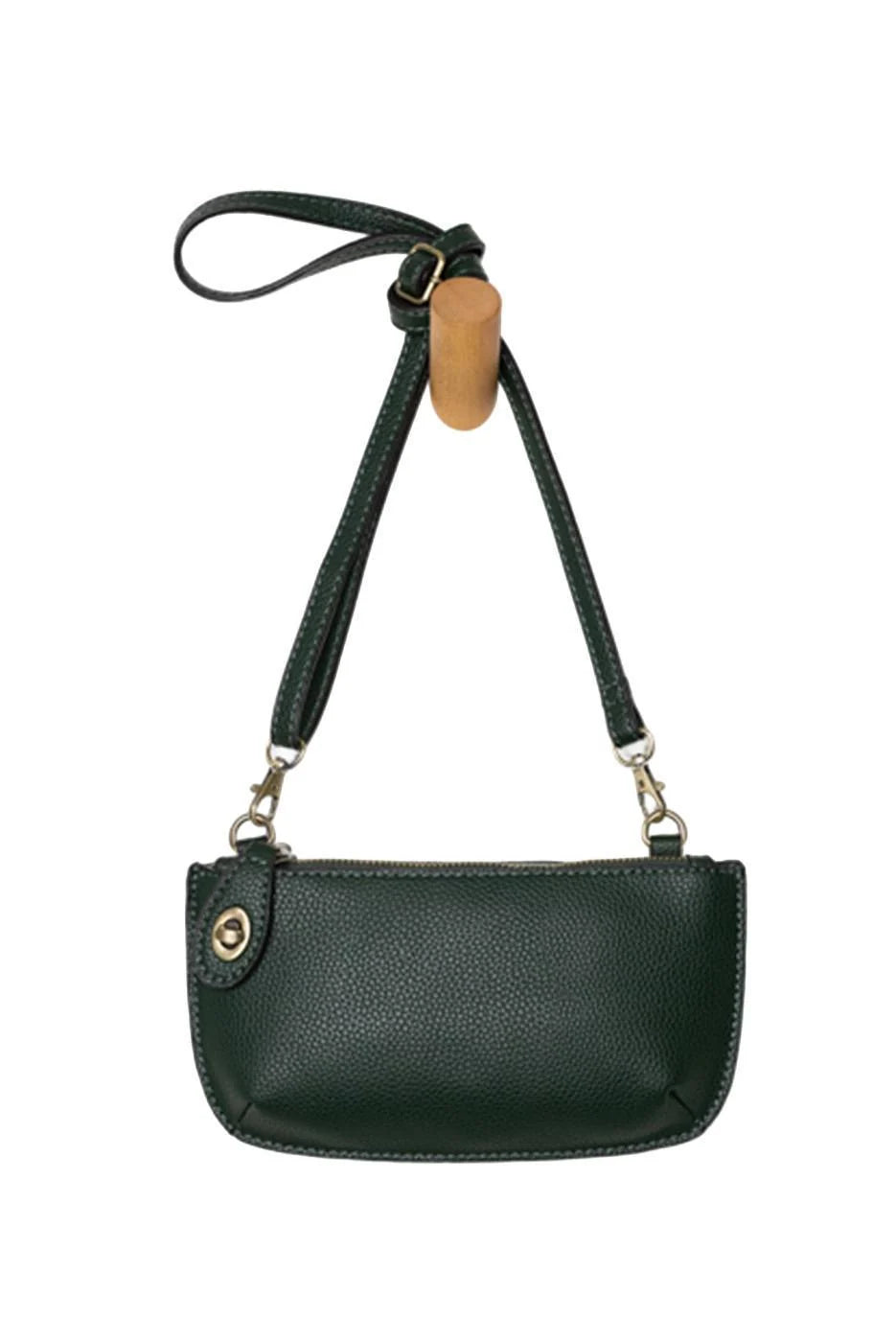 Mini Crossbody Wristlet Clutch Highland Green