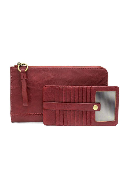 Cranberry Convertible Wristlet & Wallet Cinnamon