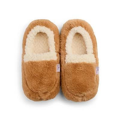 Slippers, Sherpa Brown