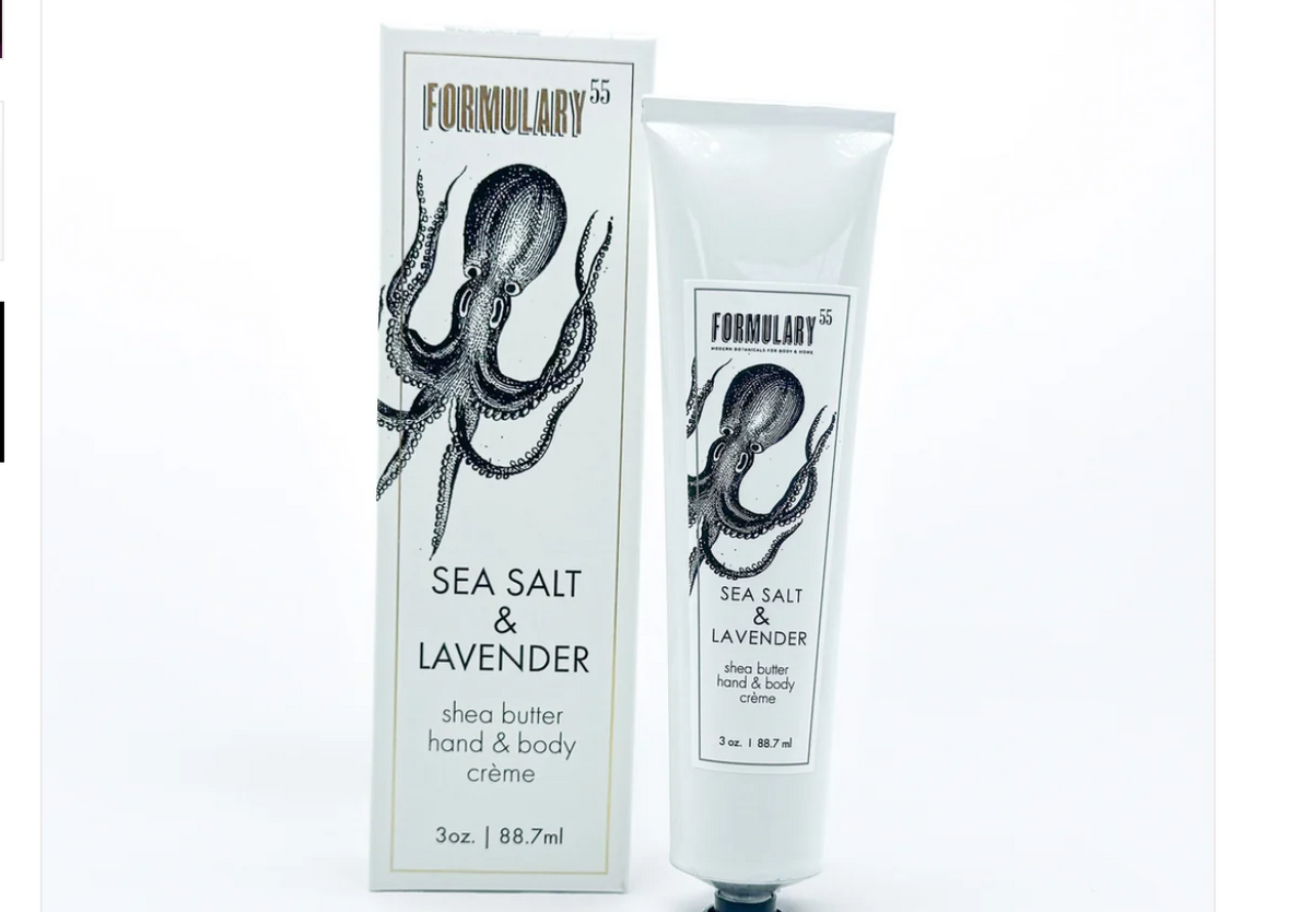 On the Go Hand and Body Creme, Sea Salt & Lavender