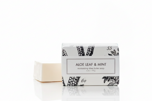 Shea Butter Soap, Aloe Leaf & Mint