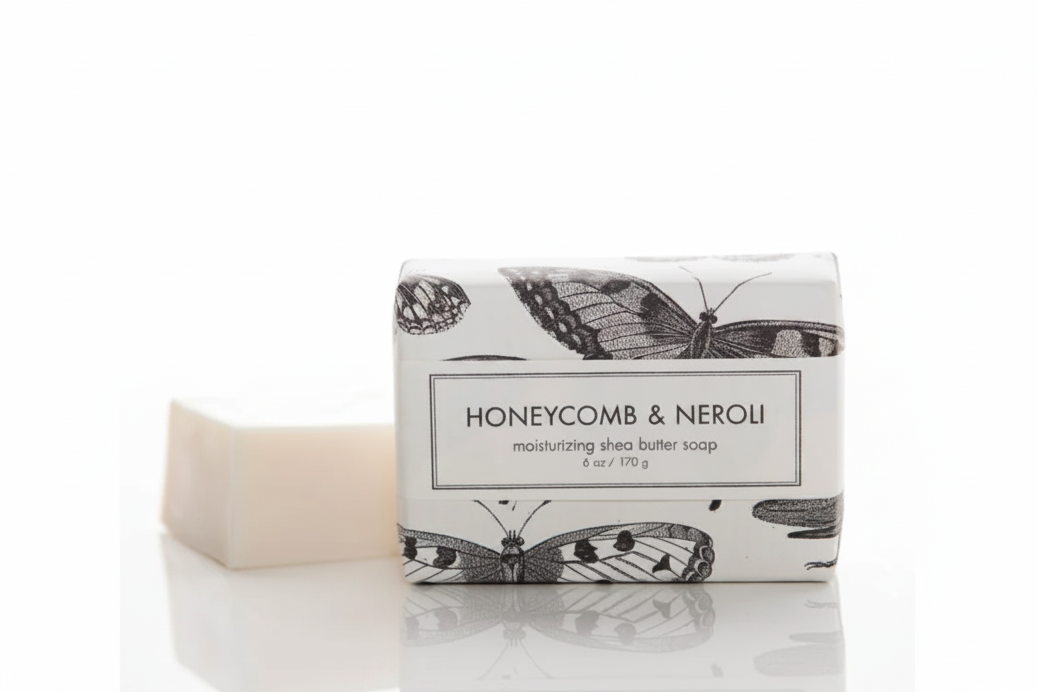 Shea Butter Soap, Honeycomb & Neroli