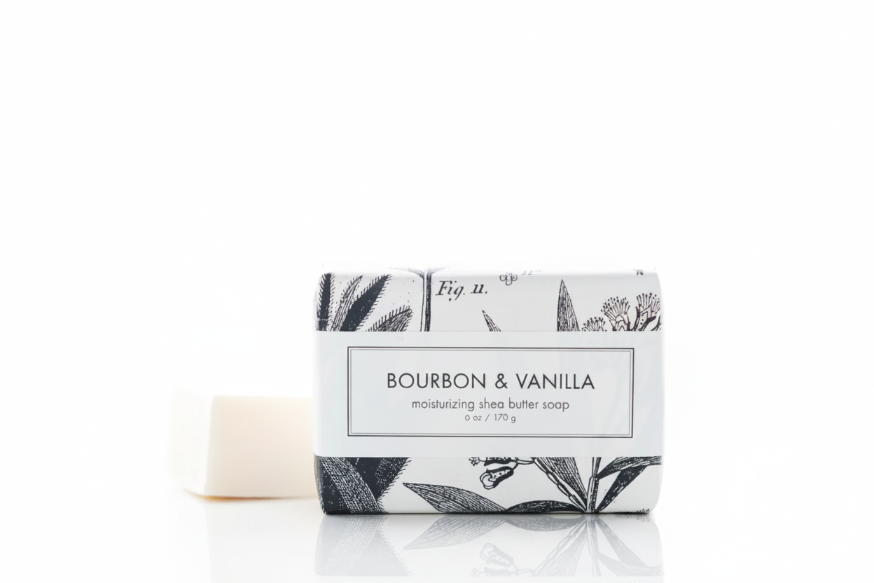 Shea Butter Soap, Bourbon & Vanilla