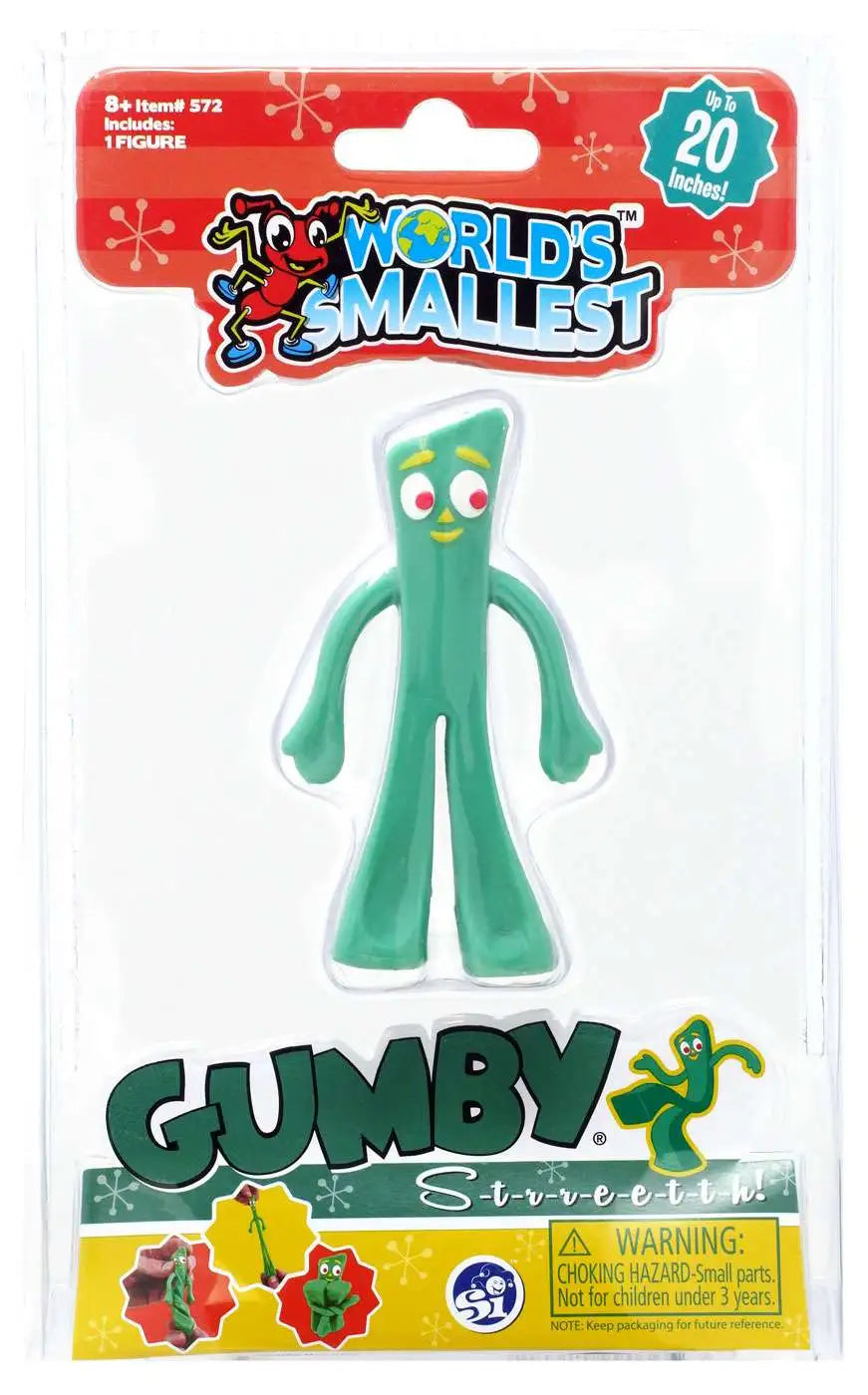 World’s Smallest Stretch Gumby