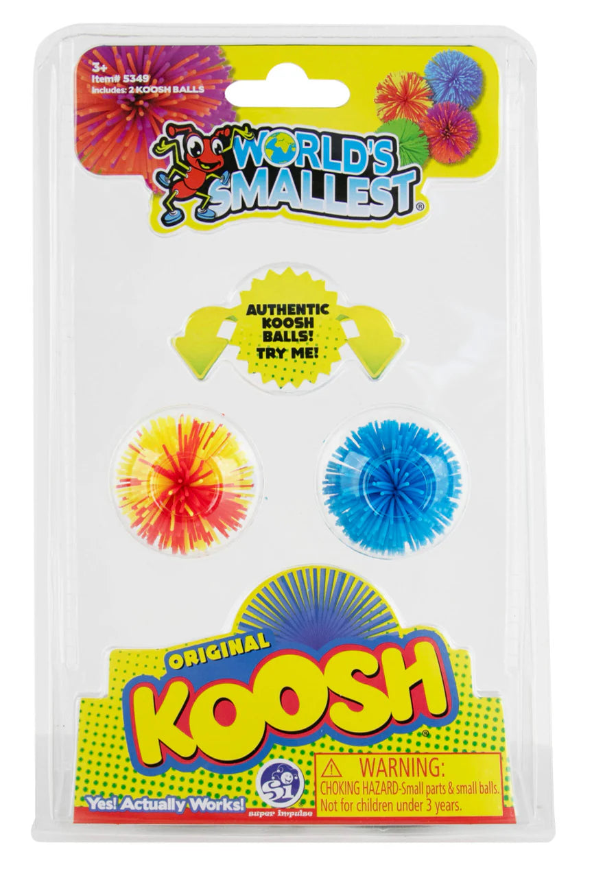 World’s Smallest Koosh  2 Pack