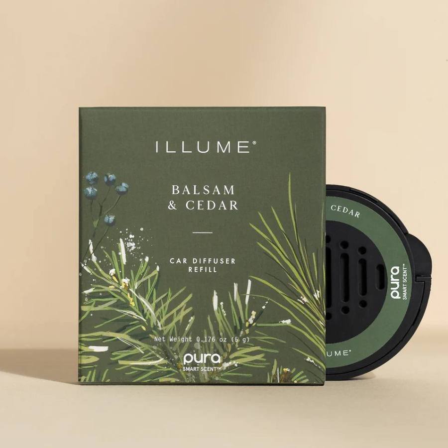 Car Refill, Illume - Balsam & Cedar