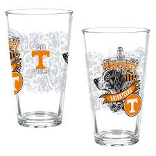 University of Tennessee 16oz Glasses
