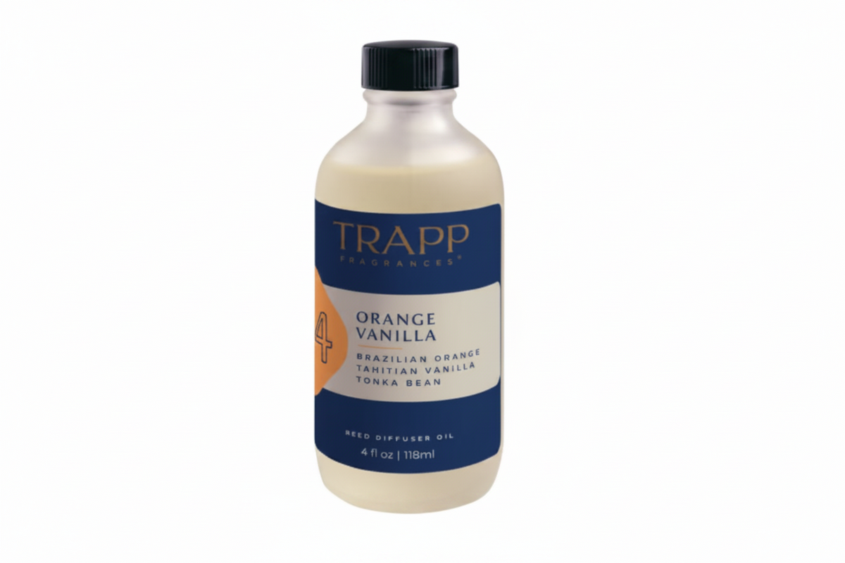 4oz Reed Diffuser Refill, Orange Vanilla