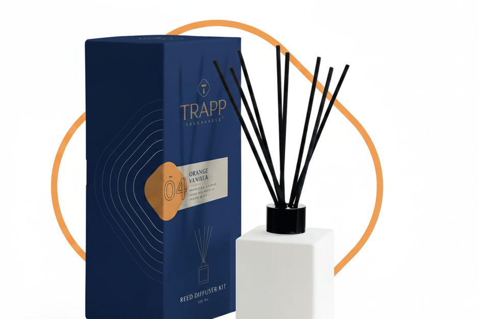 4oz Reed Diffuser Kit, Orange Vanilla