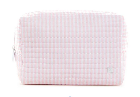Quilted Everyday Bag, Pimlico Stripe Pink