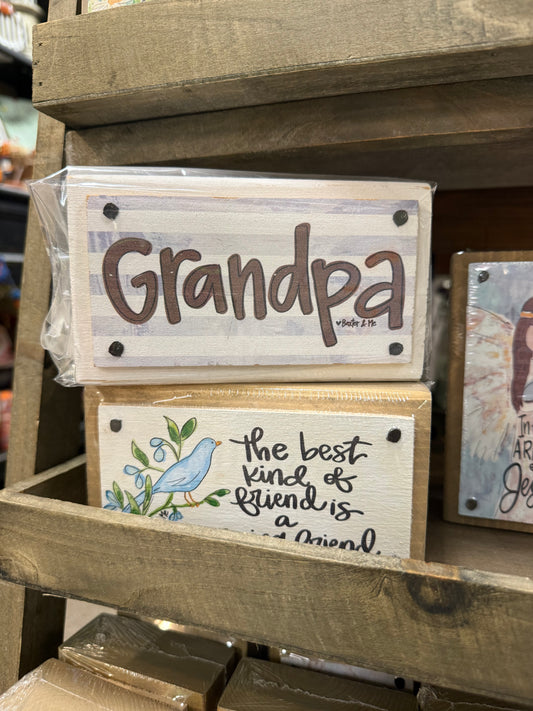Grandpa Happy Block