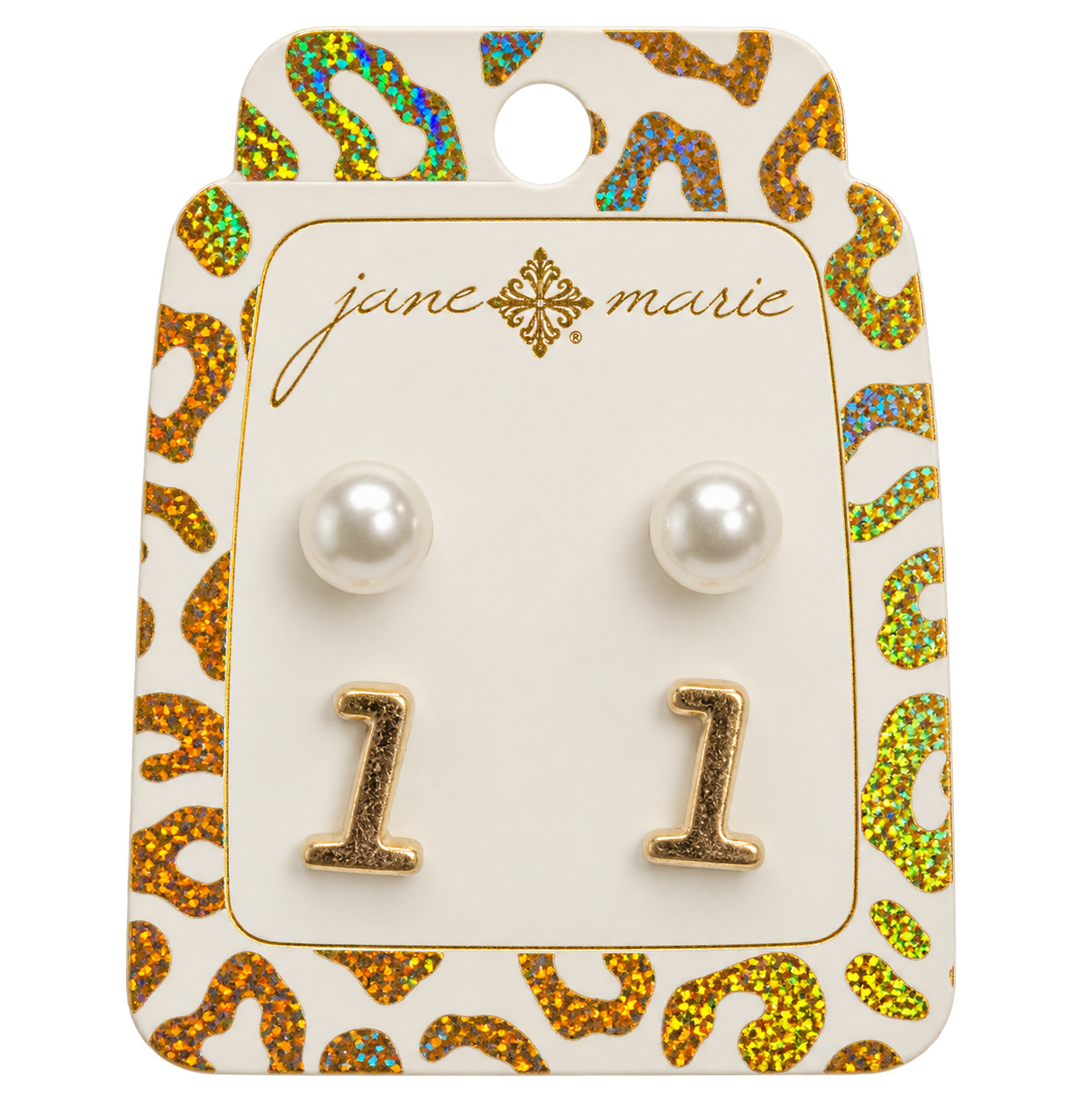 Initial Earring - L