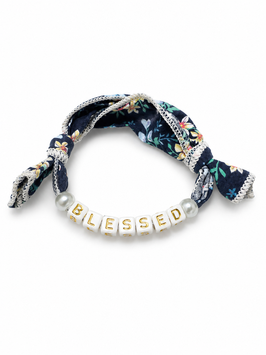 Scarf Bracelet Blessed