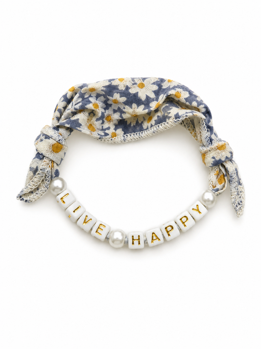 Scarf Bracelet Happy