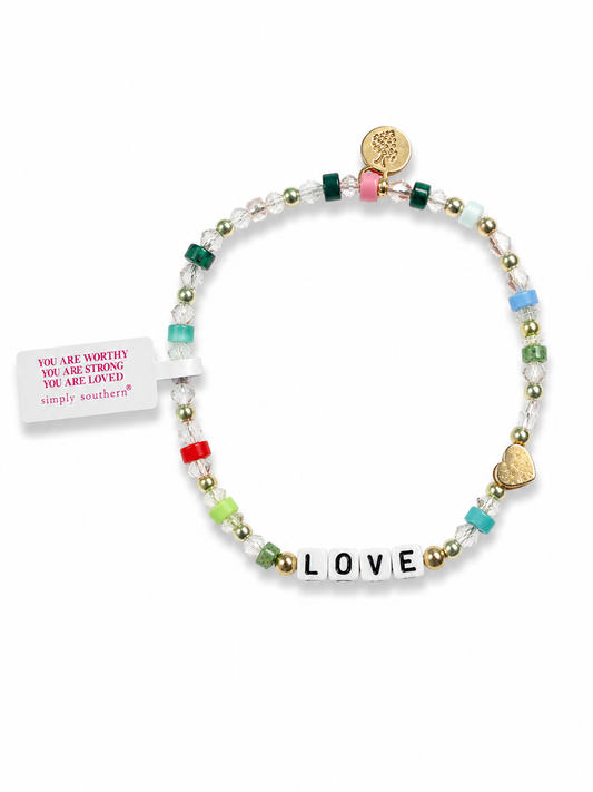 Beaded Bracelet, Love