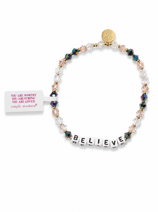 Beaded Bracelet, Believe