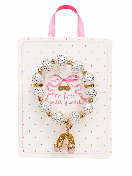 Ballet Charm Stretch Bracelet