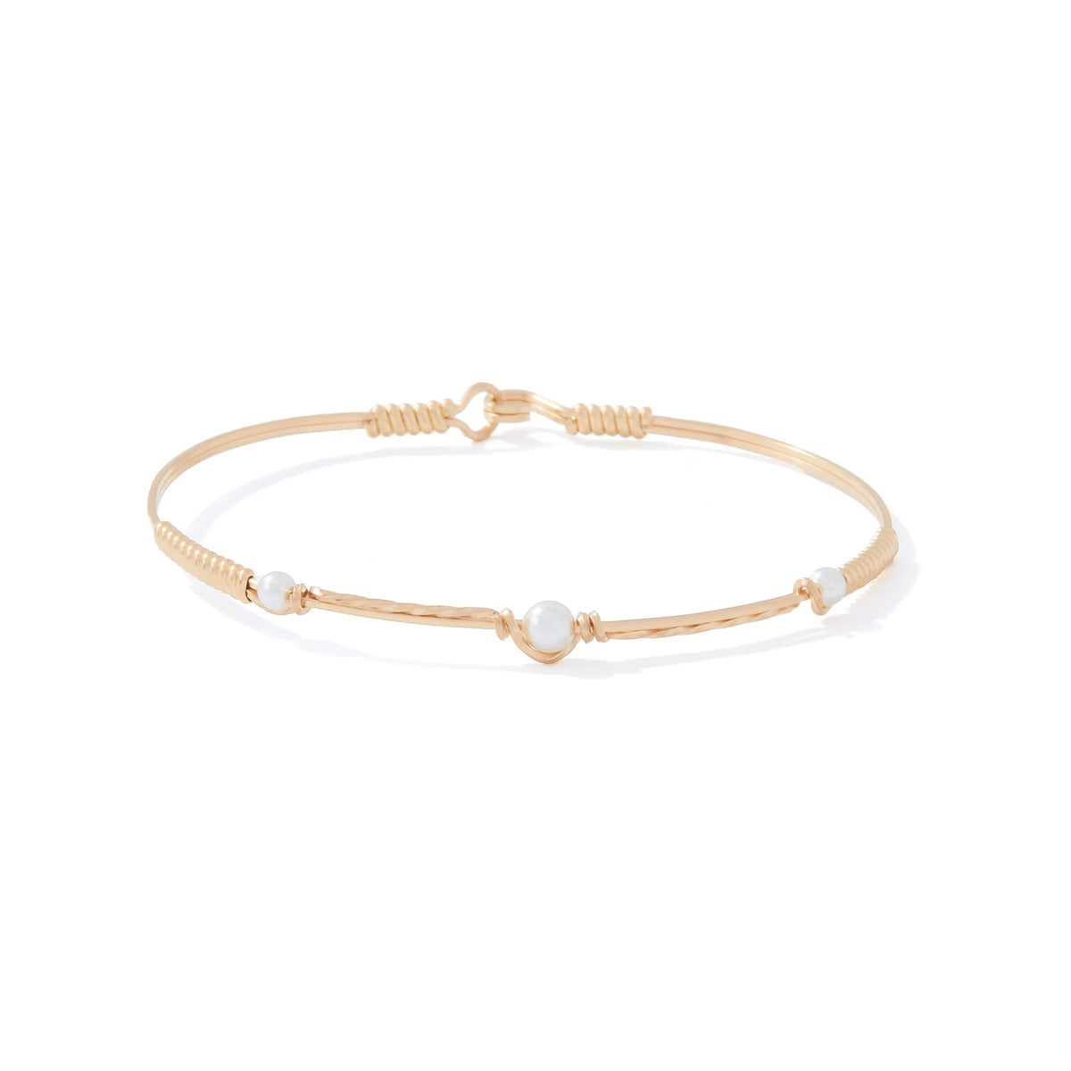 Be The Change Bracelet - Crystal Pearl