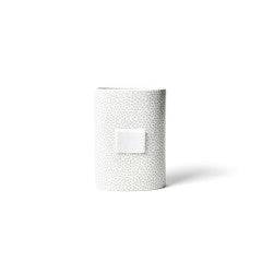 Mini Oval Vase, Stone Small Dot