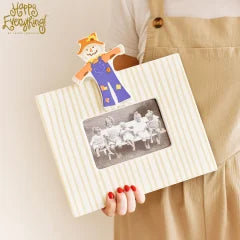 Mini 11 Frame Neutral Skinny Stripe