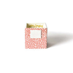 Mini Nesting Cube Small Red Dot