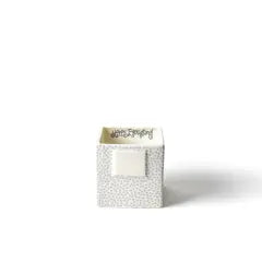Mini Nesting Cube Medium Stone Stripe