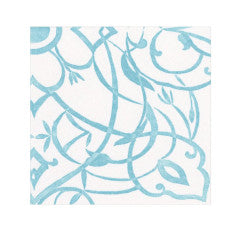Napkin, Algarve Paper Linen Aqua